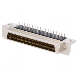 Conector Cablu-Placă 68PIN Ecranat Fixare Clichet Şuruburi | Electronic-mag.ro | Componente Electronice