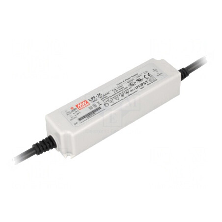 Alimentator LED 25W 20VDC 1,25A IP67 | Electronic-mag.ro | Componente Electronice