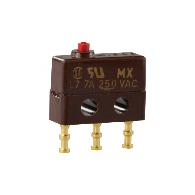 Microîntrerupător SNAP ACTION 7A 250VAC SPDT fără manetă | Electronic-mag.ro | Componente Electronice