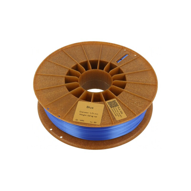 Filament PLA Silk Albastru 1.75mm 800g | Electronic-mag.ro | Componente Electronice