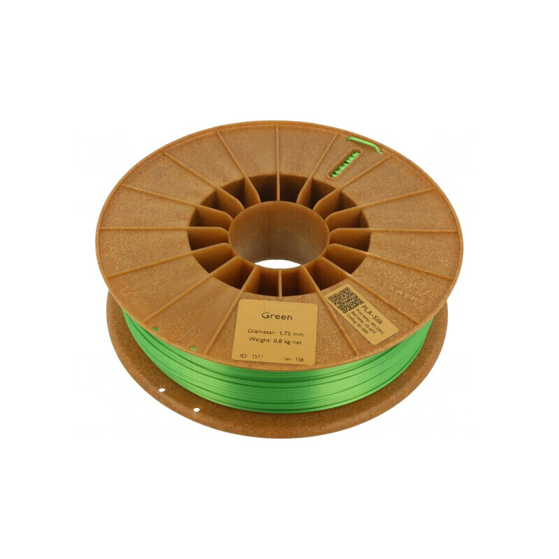 Filament PLA SILK Verde 1,75mm 800g | Electronic-mag.ro | Componente Electronice