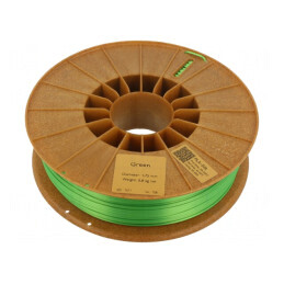 Filament PLA SILK Verde 1,75mm 800g | Electronic-mag.ro | Componente Electronice