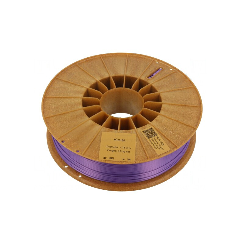 Filament PLA Silk 1.75mm Violet 800g | Electronic-mag.ro | Componente Electronice