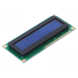 Afișaj OLED Alfanumeric 16x2 Alb 80x36x6.4mm | Electronic-mag.ro | Componente Electronice