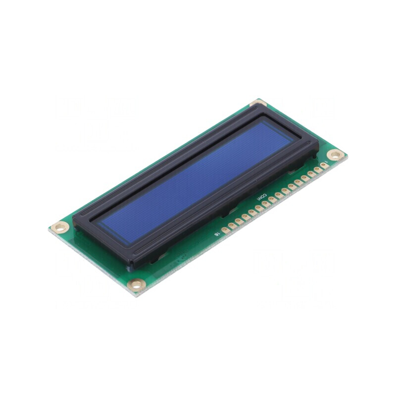 Afișaj OLED Alfanumeric 16x2 Alb 80x36x6.4mm | Electronic-mag.ro | Componente Electronice