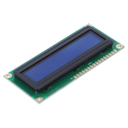 Afișaj OLED Alfanumeric 16x2 Alb 80x36x6.4mm | Electronic-mag.ro | Componente Electronice