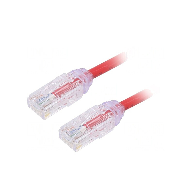 Patch Cord UTP Cat6a LSZH 5m Roșu | Electronic-mag.ro | Componente Electronice Patch Cord UTP Cat6a LSZH 5m Roșu | Electronic-mag.ro | Componente Electronice
