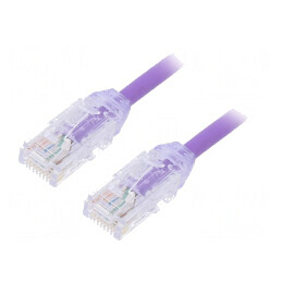 Patch Cord TX6A-28 UTP Violet 5m | Electronic-mag.ro | Componente Electronice