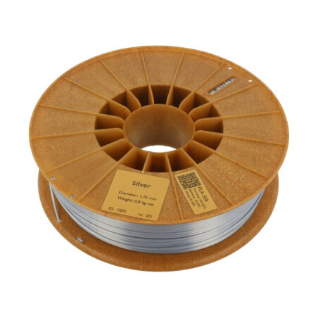 Filament PLA SILK 1,75mm Argintiu 800g | Electronic-mag.ro | Componente Electronice