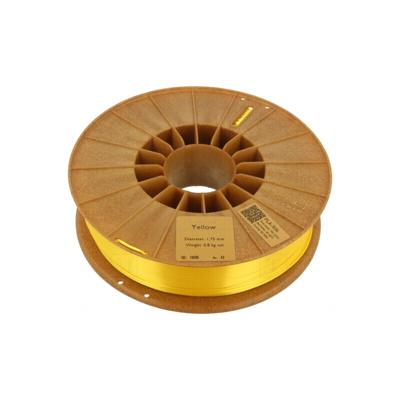 Filament PLA SILK 1.75mm Galben 800g | Electronic-mag.ro | Componente Electronice Filament PLA SILK 1.75mm Galben 800g | Electronic-mag.ro | Componente Electronice
