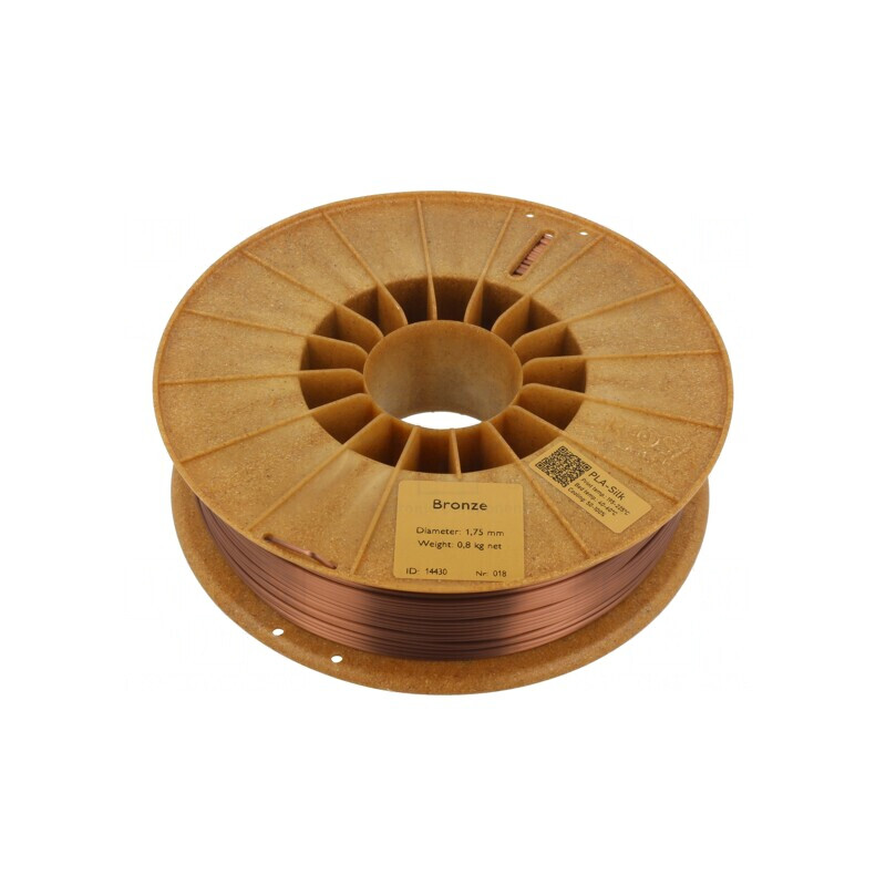 Filament PLA SILK Bronz 1.75mm 800g | Electronic-mag.ro | Componente Electronice