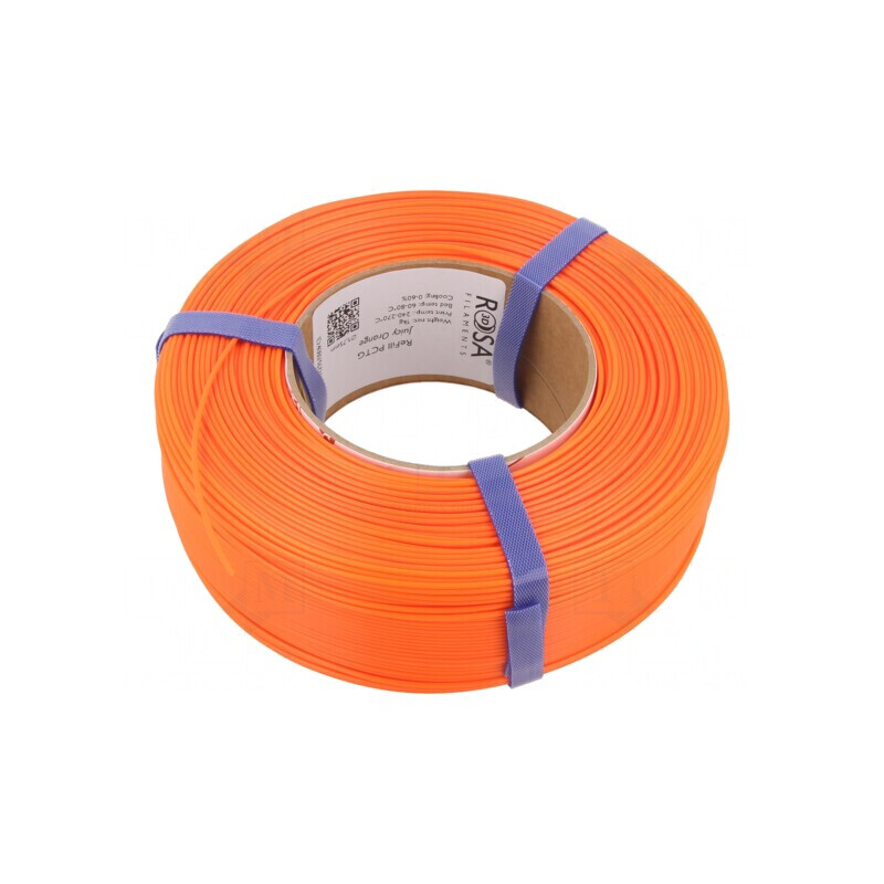 Filament PCTG 1.75mm Juicy Orange 1kg | Electronic-mag.ro | Componente Electronice
