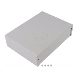 Carcasă Universală Oțel Natural 152x203x51mm | Electronic-mag.ro | Componente Electronice