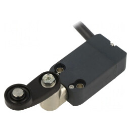 Limitator cursă manetă 35mm cu rolă plastic 18mm 10A | Electronic-mag.ro | Componente Electronice
