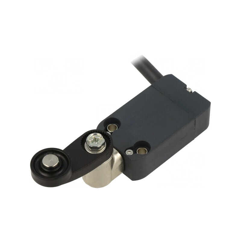Limitator cursă manetă 35mm cu rolă plastic 18mm 10A | Electronic-mag.ro | Componente Electronice