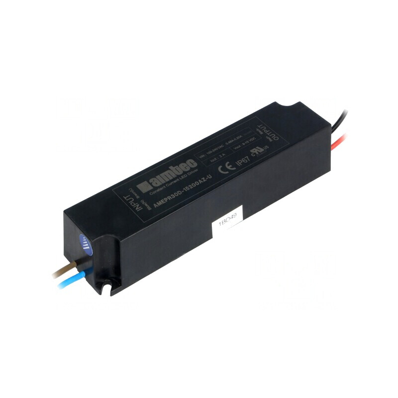 Alimentator LED 30W 8-15VDC 2A IP67 | Electronic-mag.ro | Componente Electronice