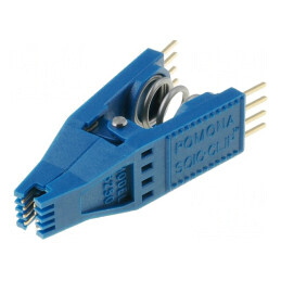 Clips de măsurare albastră 1,27mm aurit | Electronic-mag.ro | Componente Electronice