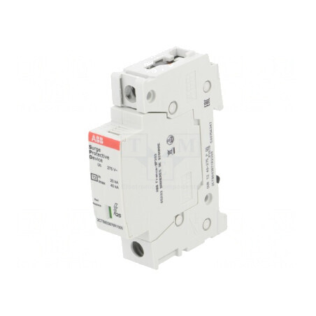 Limitator de Supratensiuni Tip 2 40kA pentru Șină DIN Poli 1 | Electronic-mag.ro | Componente Electronice