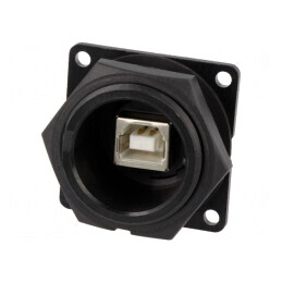 Adaptor USB A la USB B Soclu Data-Con-X | Electronic-mag.ro | Componente Electronice