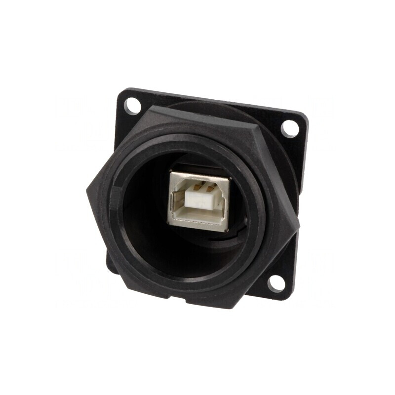 Adaptor USB A la USB B Soclu Data-Con-X | Electronic-mag.ro | Componente Electronice