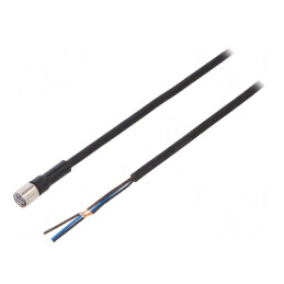 Cablu de conectare M8 3 PIN 5m XS3F-M8PUR3S5M | Electronic-mag.ro | Componente Electronice