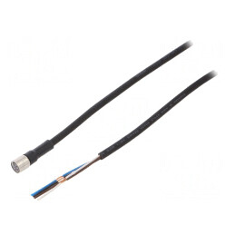 Cablu de conectare M8 5m 4 pini | Electronic-mag.ro | Componente Electronice