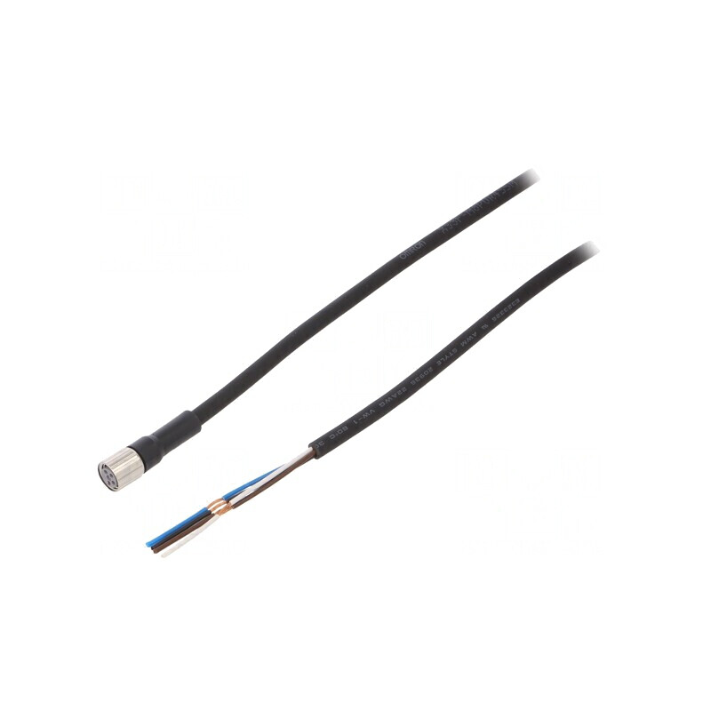 Cablu de conectare M8 5m 4 pini | Electronic-mag.ro | Componente Electronice