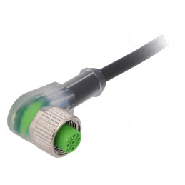 Cablu de Conectare M12 4 PIN-uri Unghiular 5m | Electronic-mag.ro | Componente Electronice