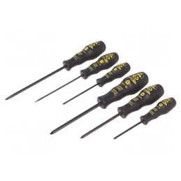 Set Șurubelnițe Phillips și Plate ESD - 6 Bucăți | Electronic-mag.ro | Componente Electronice