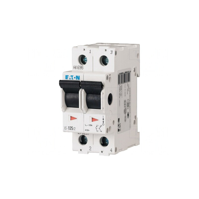 Separator-întrerupător 2P pentru şină DIN 63A 240VAC | Electronic-mag.ro | Componente Electronice