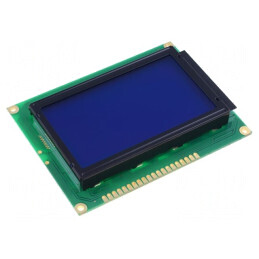 'Afișaj LCD Grafic 128x64 STN Albastru' | Electronic-mag.ro | Componente Electronice