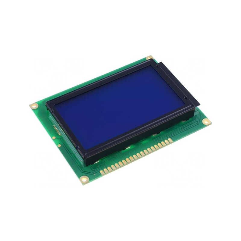 'Afișaj LCD Grafic 128x64 STN Albastru' | Electronic-mag.ro | Componente Electronice