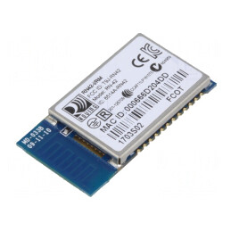 Modul: Bluetooth | GPIO,UART | SMD | 13,4x25,8x2,4mm | 3.0 EDR | RN42-I/RM630