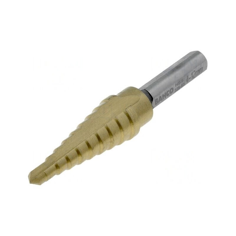 Burghiu conic pentru tablă subțire 4-12mm, 9 pași | Electronic-mag.ro | Componente Electronice