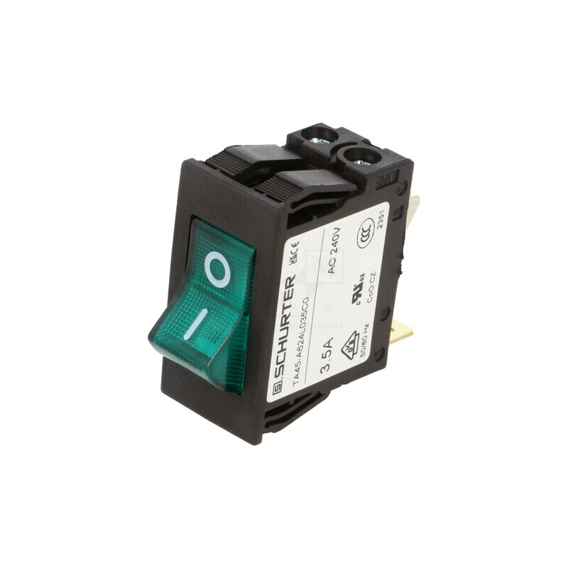 Întrerupător Supracurent 3,5A MCB | Electronic-mag.ro | Componente Electronice