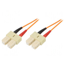 Patch cord fibră OM2 SC/UPC 2m LSZH | Electronic-mag.ro | Componente Electronice