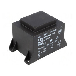Transformator Încapsulat 22VA 230V 12V PCB | Electronic-mag.ro | Componente Electronice