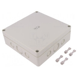 Carcasă universală polistiren 180x182x63mm | Electronic-mag.ro | Componente Electronice