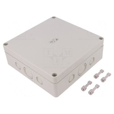 Carcasă universală polistiren 180x182x63mm | Electronic-mag.ro | Componente Electronice