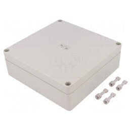 Carcasă Universală Gri 180x182x63mm | Electronic-mag.ro | Componente Electronice