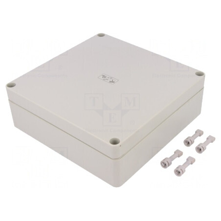 Carcasă Universală Gri 180x182x63mm | Electronic-mag.ro | Componente Electronice