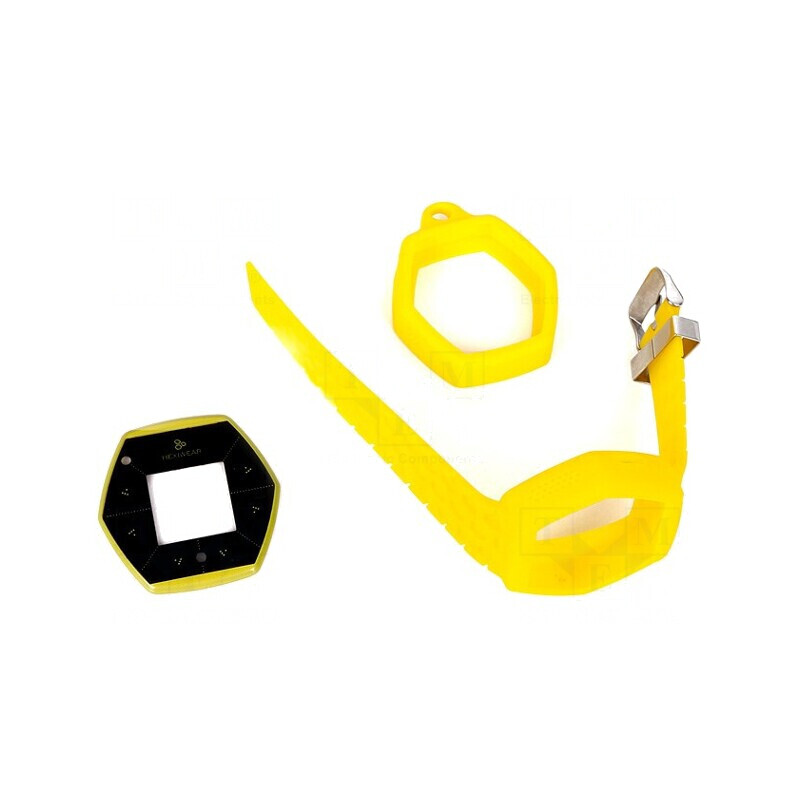 Carcasă galbenă HEXIWEAR COLOR PACK YELLOW | Electronic-mag.ro | Componente Electronice
