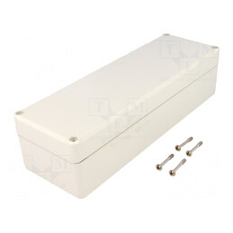 Carcasă universală 80x240x60mm ABS gri | Electronic-mag.ro | Componente Electronice