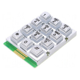Tastatură Metalică 12 Butoane | Electronic-mag.ro | Componente Electronice