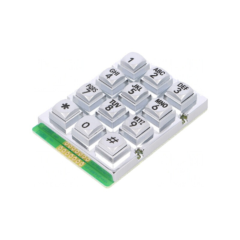 Tastatură Metalică 12 Butoane | Electronic-mag.ro | Componente Electronice