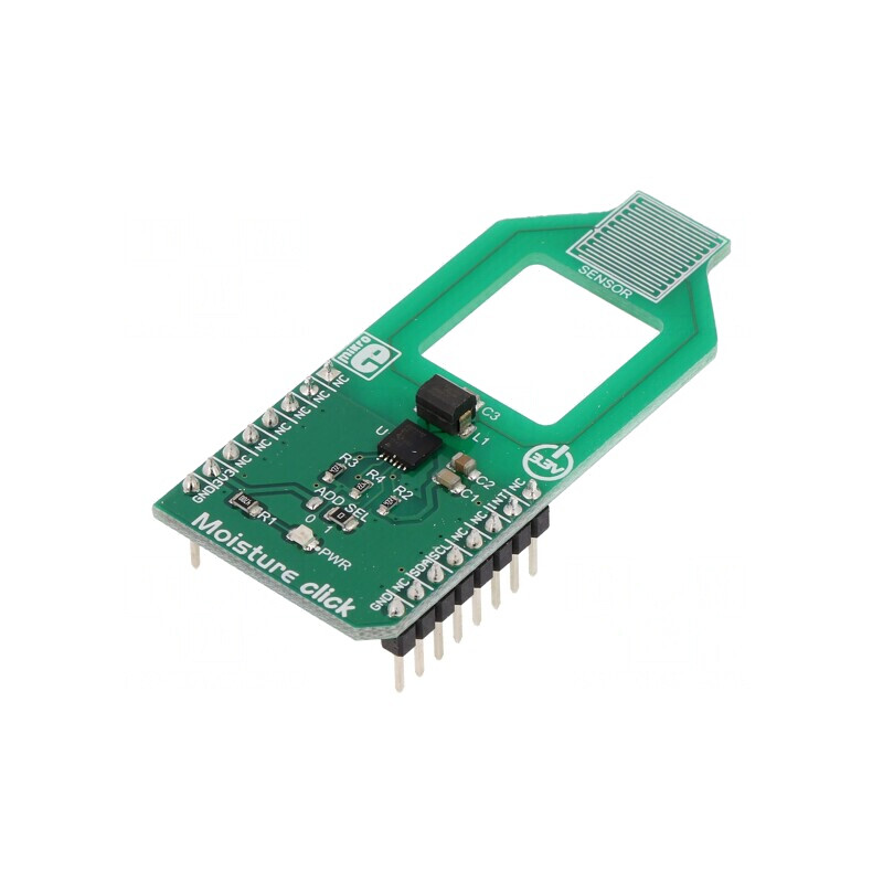 Senzor de Umiditate I2C FDC2112 - MOISTURE CLICK | Electronic-mag.ro | Componente Electronice