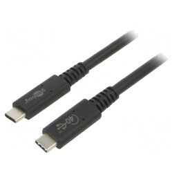 Cablu Thunderbolt 3 USB 4.0 USB-C 0.8m
