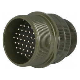 Conector Circular 28 MS/DS Aliaj Aluminiu Oliv | Electronic-mag.ro | Componente Electronice