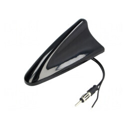 Antena Shark AM/FM Neagră 12VDC | Electronic-mag.ro | Componente Electronice