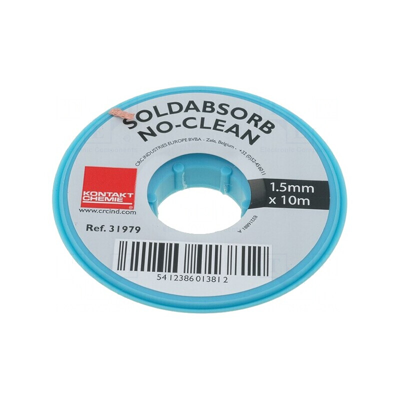 Bandă de dezlipit fără halogenuri cu colofoniu 1,5mm x 10m | Electronic-mag.ro | Componente Electronice Bandă de dezlipit fără halogenuri cu colofoniu 1,5mm x 10m | Electronic-mag.ro | Componente Electronice